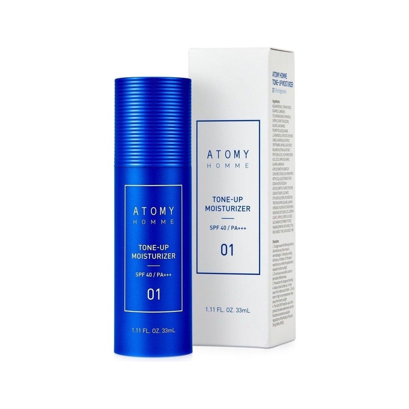 ATOMY Homme Tone Up Moisturizer  33ml | All-in-One Hydration, Tone Correction & UV Protection Medium 1