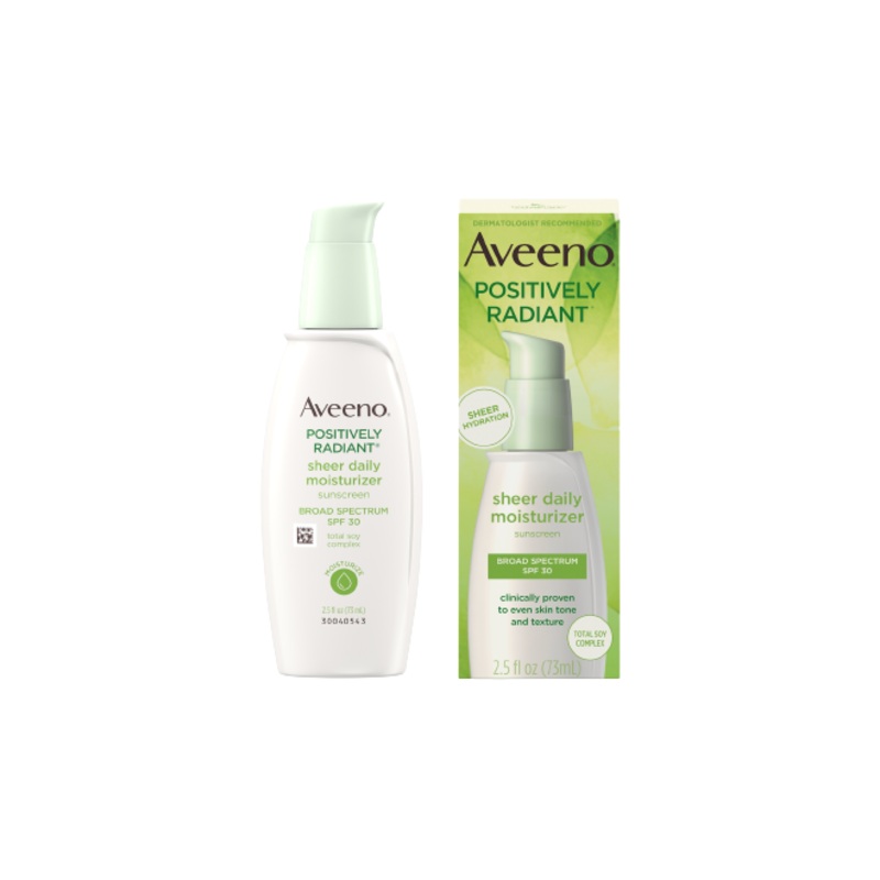 Aveeno Positively Radiant Sheer Daily