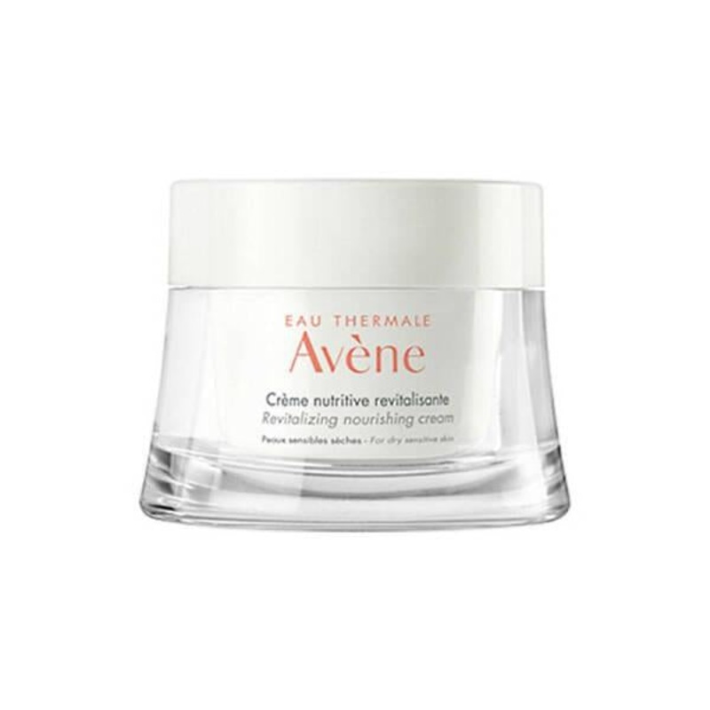 Avene Creme Nutritive Revitalisante: Intense Hydration for Dry, Sensitive Skin | Thermal Spring Water & Vitamin E Face Cream, 50ml
