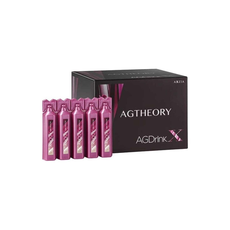 AXXZIA AGtheory AGDrink X Anti-Sugar Beauty Oral Liquid 10th Generation  30ml x 10 Bottles | Advanced Anti-Glycation Formula for Youthful Skin