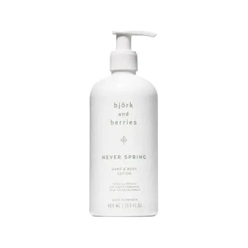 BJRK & BERRIES Never Spring Hand & Body Lotion  400ml
