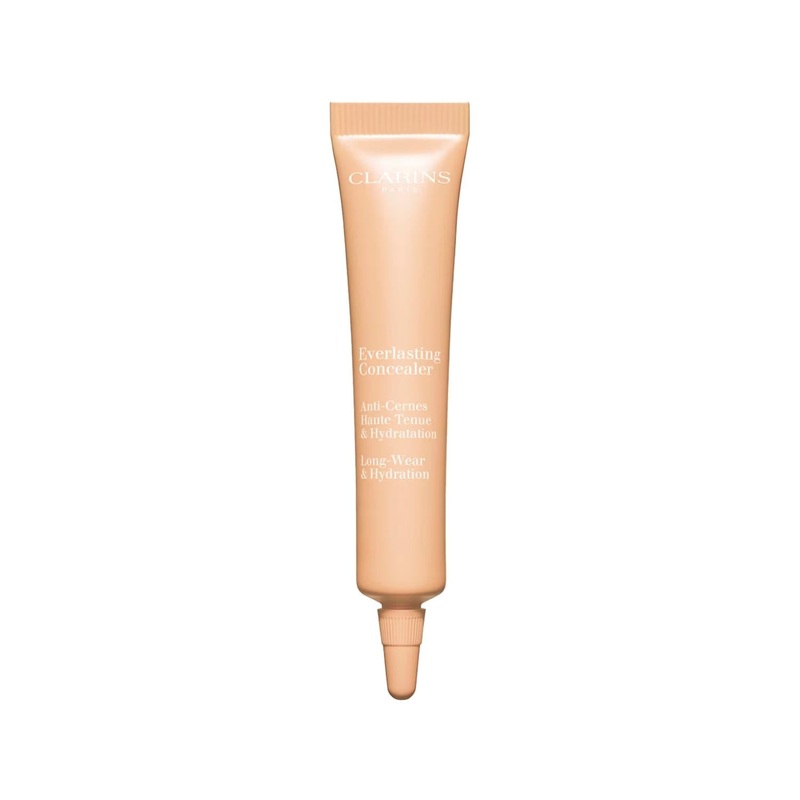 Clarins Everlasting Concealer 00: Long-Lasting, Light Shade Concealer for Blemish & Dark Circle Coverage
