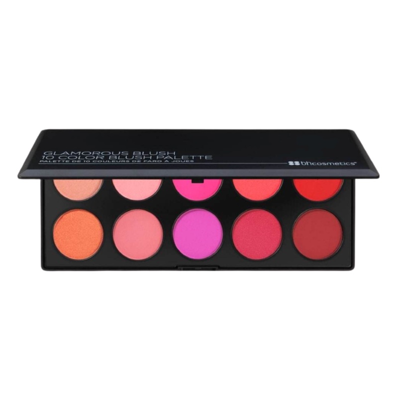 Glamorous 10 Color Blush Palette