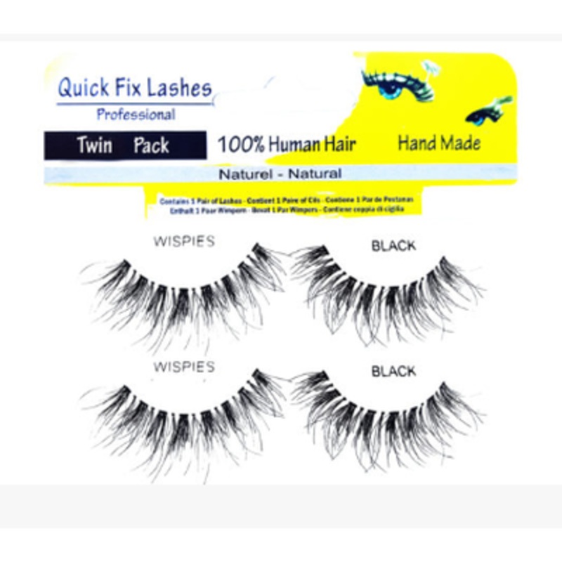 Quick fix eyelashes wispies twin pack
