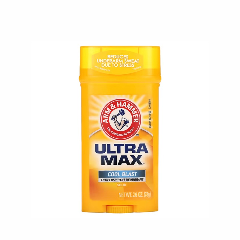 Arm & Hammer UltraMax, Solid Antiperspirant Deodorant – Cool Blast – 73g
