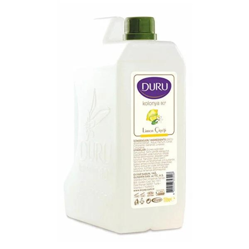 Duru Lemon, Mandarin, and Green Tea Cologne – 30.43 fl oz – Refreshing & Long-Lasting Fragrance