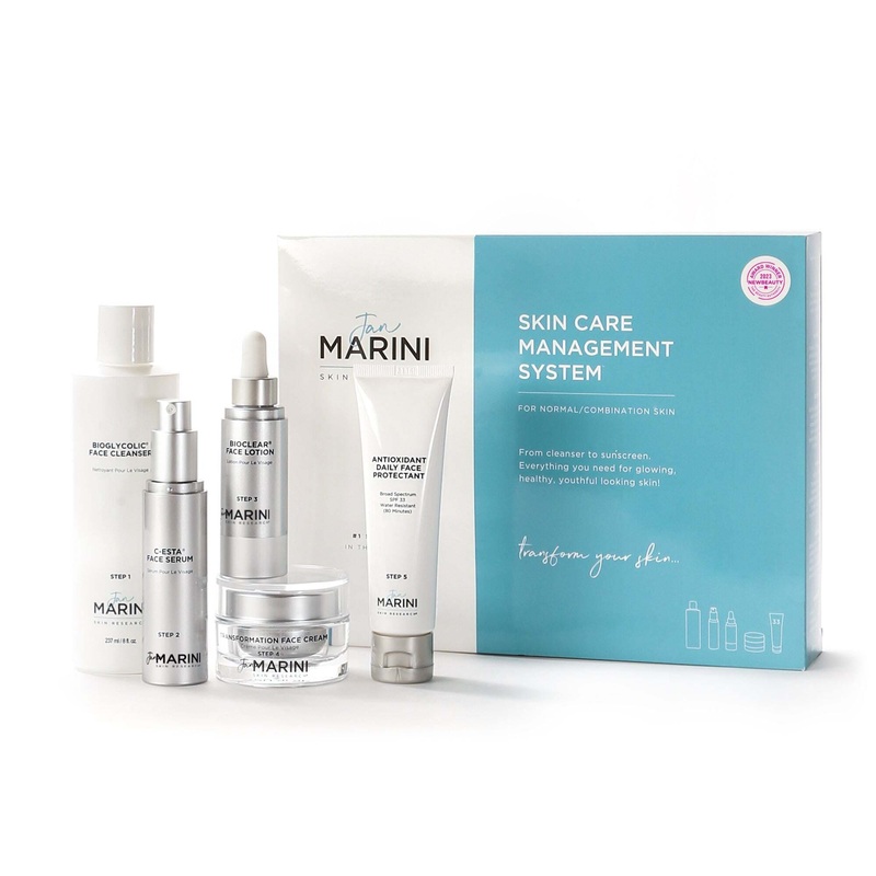 Jan Marini Skin Care Management System – Normal/Combination Skin with Antioxidant Daily Face Protectant SPF 33