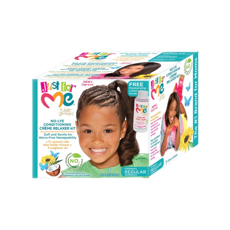 Just For Me No-Lye Conditioning Kit 4 Kids(Regular)