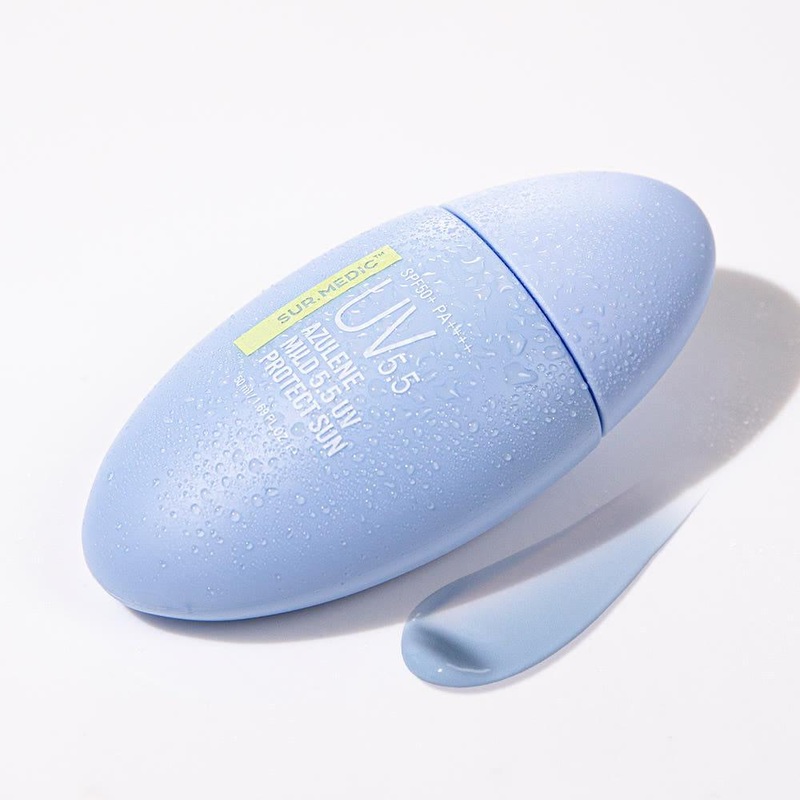 NEOGEN Surmedic Azulene Mild 5.5 UV Protect Sun  50ml | Soothing, Moisturizing SPF 50+ PA++++ Sunscreen