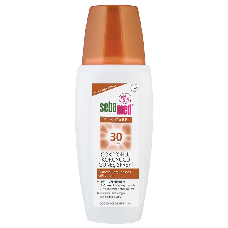 Sebamed Sunscreen Face & Body SPF 30: Superior UVA/UVB Sun Protection for Sensitive Skin – Water Resistant & Vitamin E Enriched.
