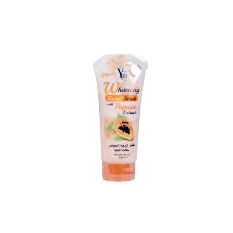 Yc Whitening Facial Scrub Papaya Extract