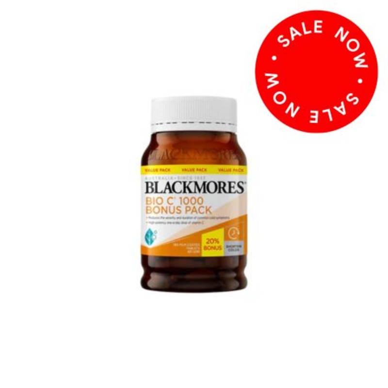 Blackmores Bio C 1000 Bonus Pack 180 Film Coated Tablets – Pre Order