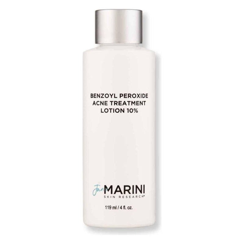 Jan Marini Benzoyl Peroxide Acne Treatment Solution 10%  120ml | Clinical-Strength Acne Lotion for Clearer, Smoother Skin