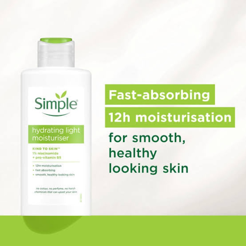 Simple Hydrating Light Moisturiser 125ml