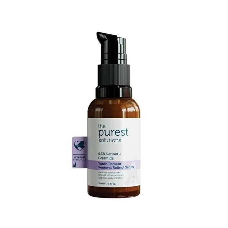 The Purest Solutions Liposomal Retinol Serum 20+ – Anti-Aging, Wrinkle Reduction, Hyaluronic Acid – Gentle Night Serum for Radiant, Even Skin Tone
