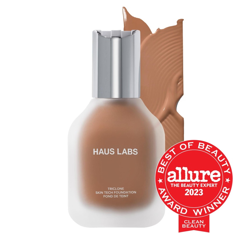 Triclone Skin Tech: Medium Coverage Foundation – Redness Reducing, Vegan, Non-Comedogenic & Weightless Feel for Sensitive Skin