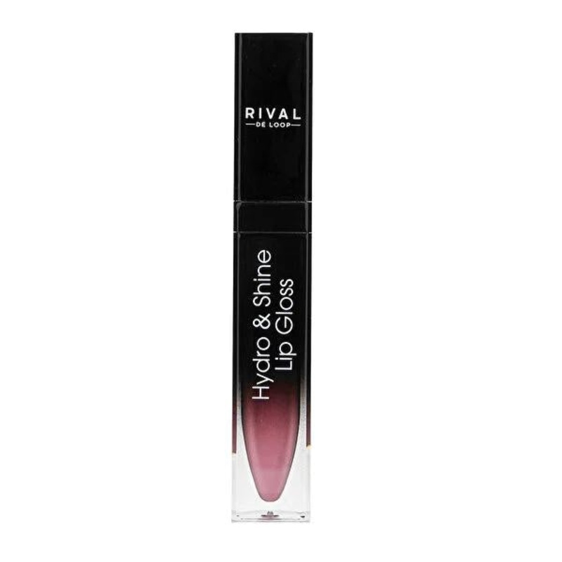 Rival De Loop Lip Gloss Hydro & Shine No:03 Rose 7ml – Moisturizing, Non-Sticky, Natural Brown Lip Color