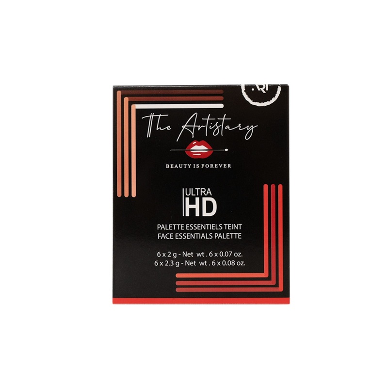 The Artistary Ultra HD Palette Essentiels Teint 1