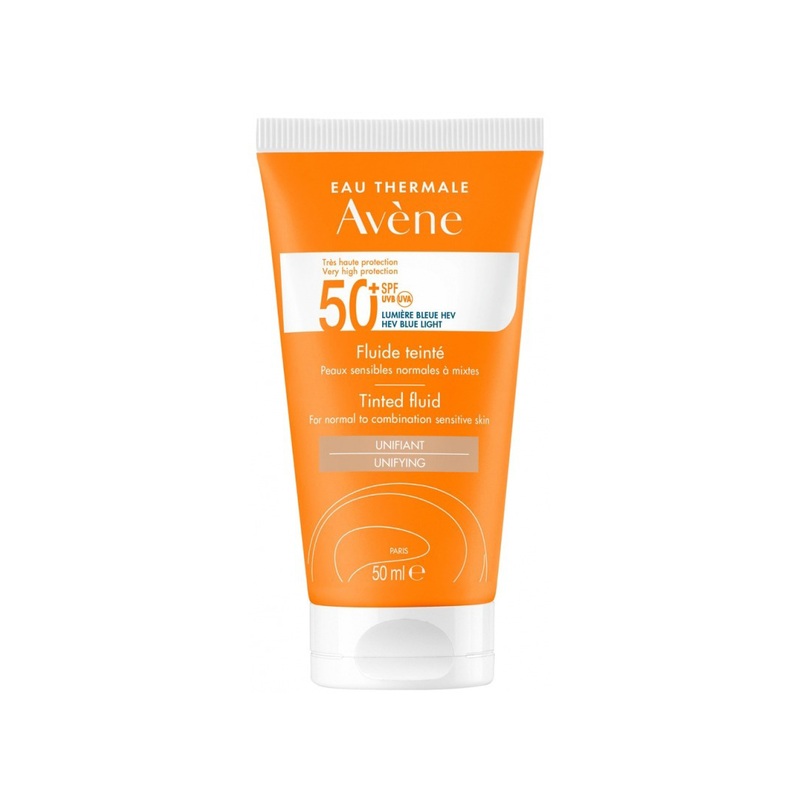 Avene tinted fluid spf50+ sunscreen 50ml