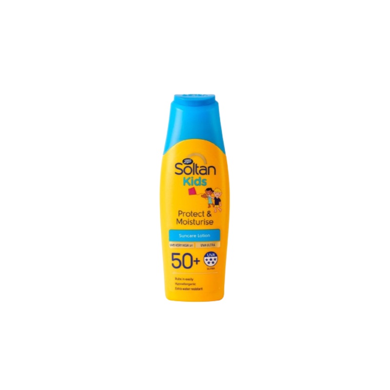 Boots Soltan Kids Protect And Moisture Suncare