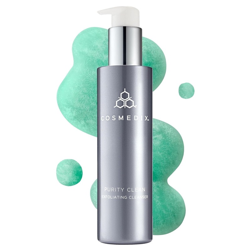 COSMEDIX Purity Clean Exfoliating Cleanser  120ml | Gentle Exfoliation for Radiant, Smooth Skin