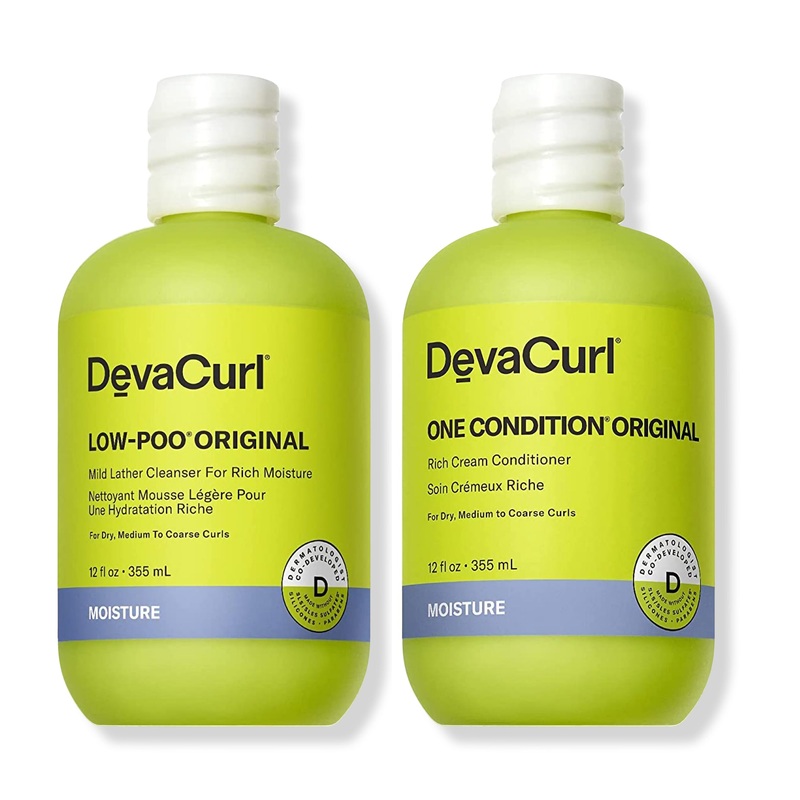 Devacurl Low-Poo Original and One Condition Original 12oz Duo 12OZ