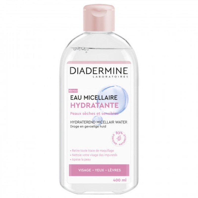 Diadermine eau micellaire hydratante 400ml