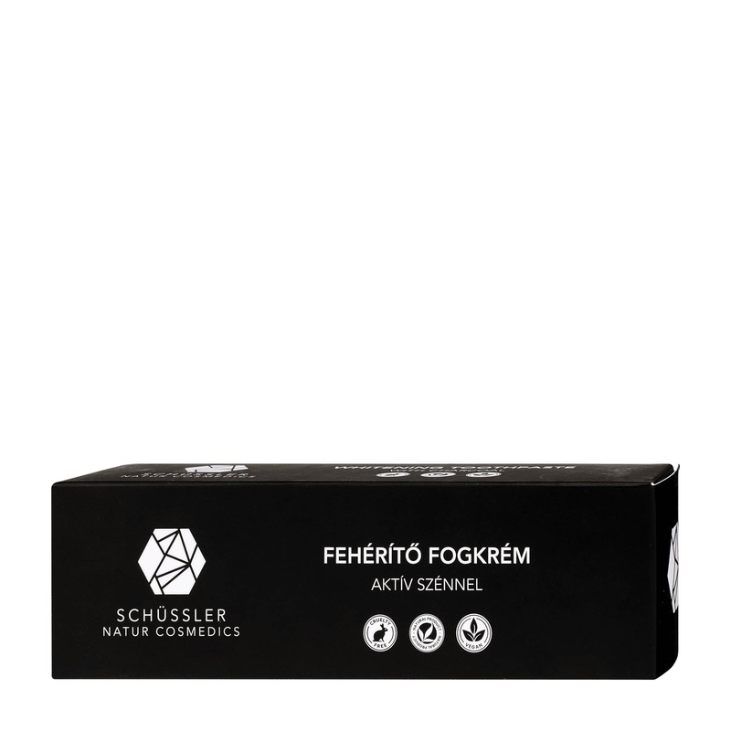 Schssler Activated Charcoal whitening fluoride-free toothpaste, 75 mL