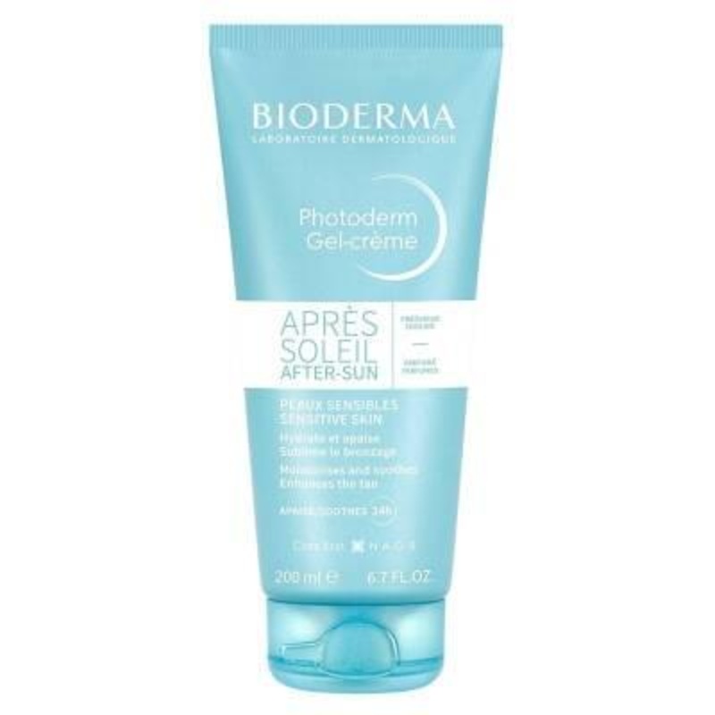 Bioderma After Sun Care Cream – Soothes & Moisturizes Skin, Hypoallergenic & Dermatologically Tested, 6.76 fl oz