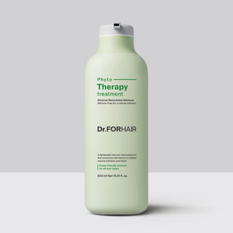 Dr.FORHAIR Phyto Therapy Treatment  500ml | Silicone-Free Deep Nourishment for Soft, Glossy Hair