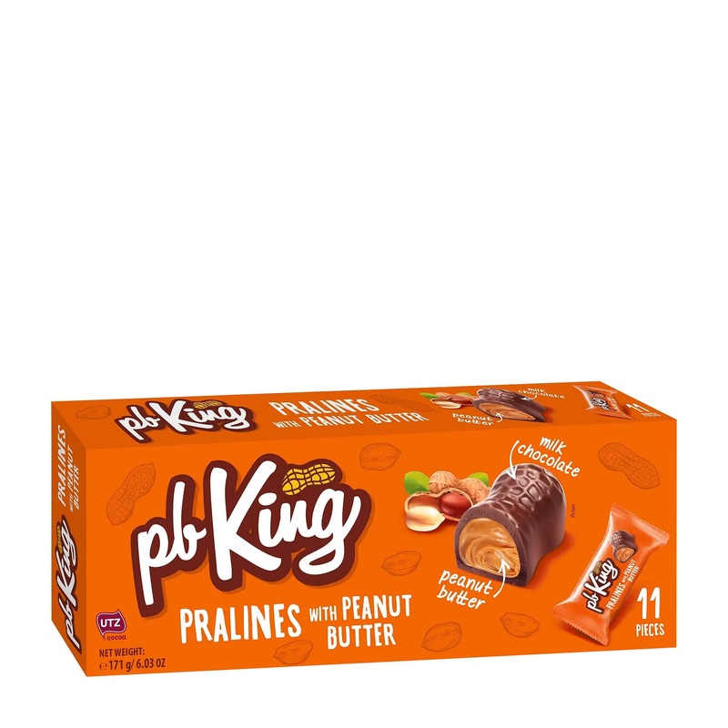 pb King Peanut Butter pralines, 171 g