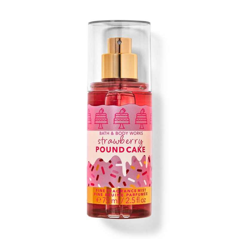 BBW Strawberry Pound Cake Fragrance Mist 75ml