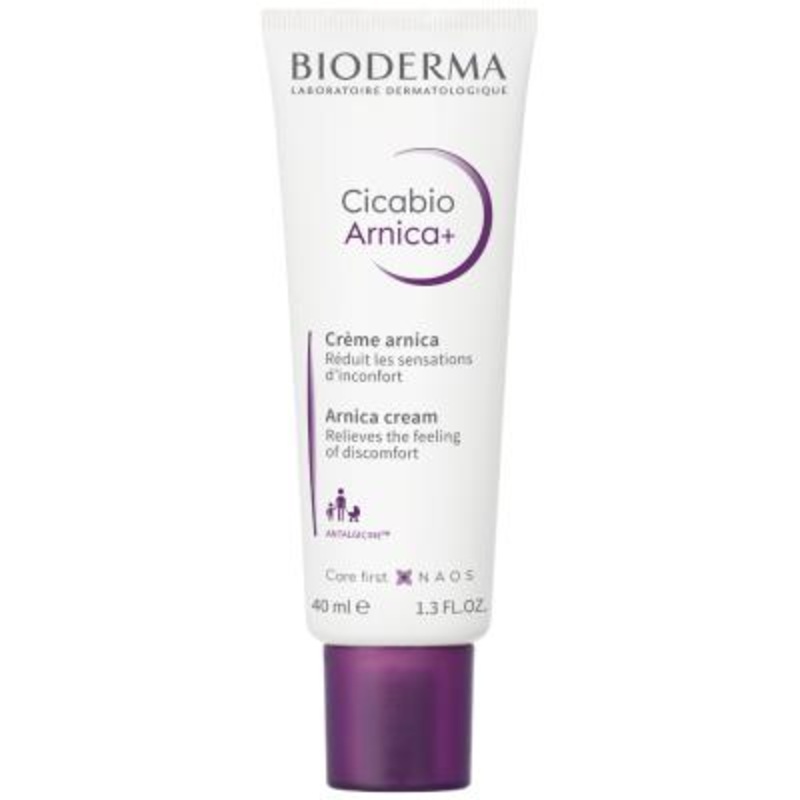 Bioderma Cicabio Arnica+ Arnica Cream for Bruises and Swelling Reduction – Natural Skin Care, 1.35 fl oz