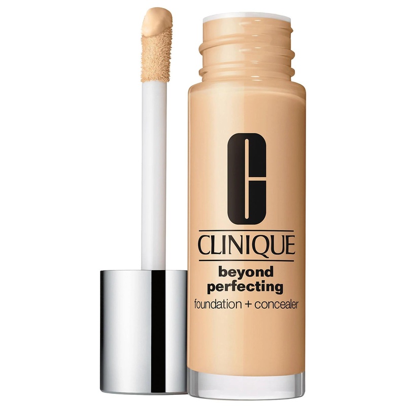Clinique Beyond Perfecting Foundation + Concealer – Oil-Free, Full-Coverage Makeup for All Skin Types