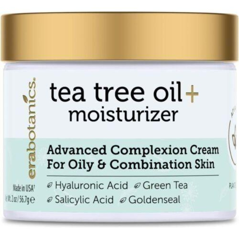 Erabotanics Tea Tree Oil Moisturiser  60ml | Natural Acne Treatment for Clearer, Balanced Skin