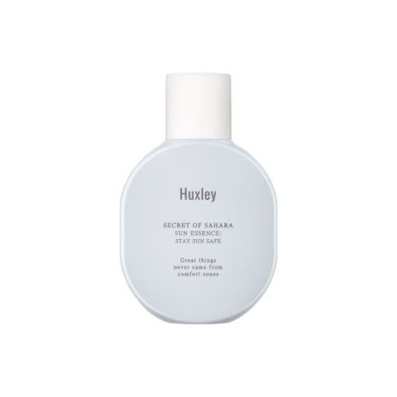 Huxley Sun Essence Stay Sun Safe SPF50+ PA++++  50ml | Lightweight Daily Sunscreen with Cactus Ceramide