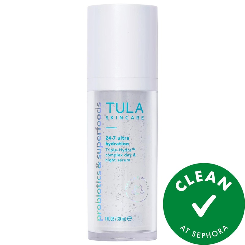 TULA 24-7 Ultra Hydration Facial Serum: Triple Hyaluronic Acid, Squalane & Collagen – Intensely Hydrates, Plumps Skin & Reduces Wrinkles – Cruelty-Free