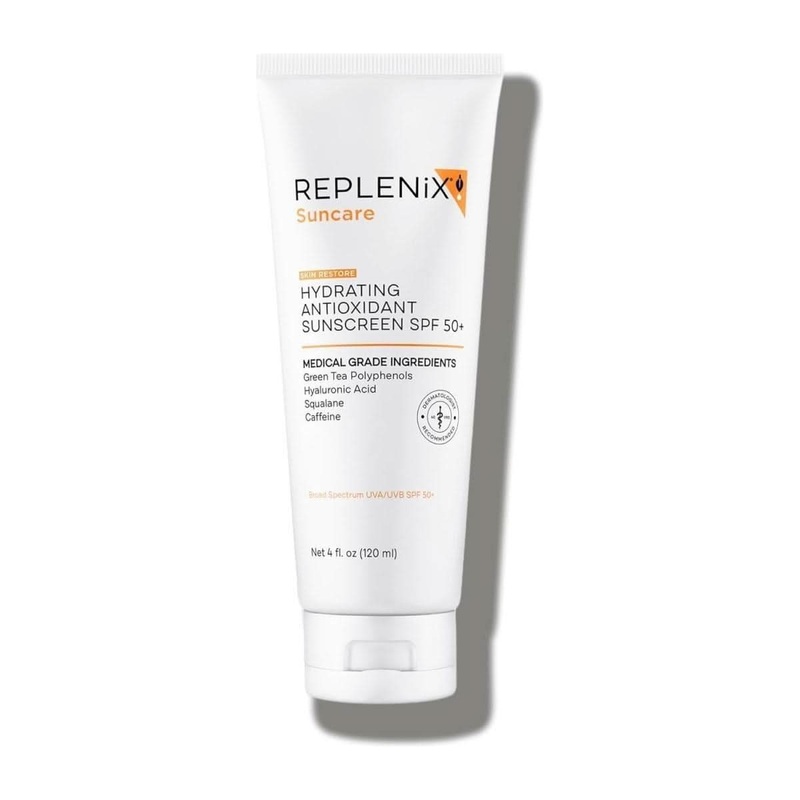 Replenix Hydrating Antioxidant Tinted Mineral Sunscreen SPF50 – 120ml | Dermatologist-Developed Broad-Spectrum Protection