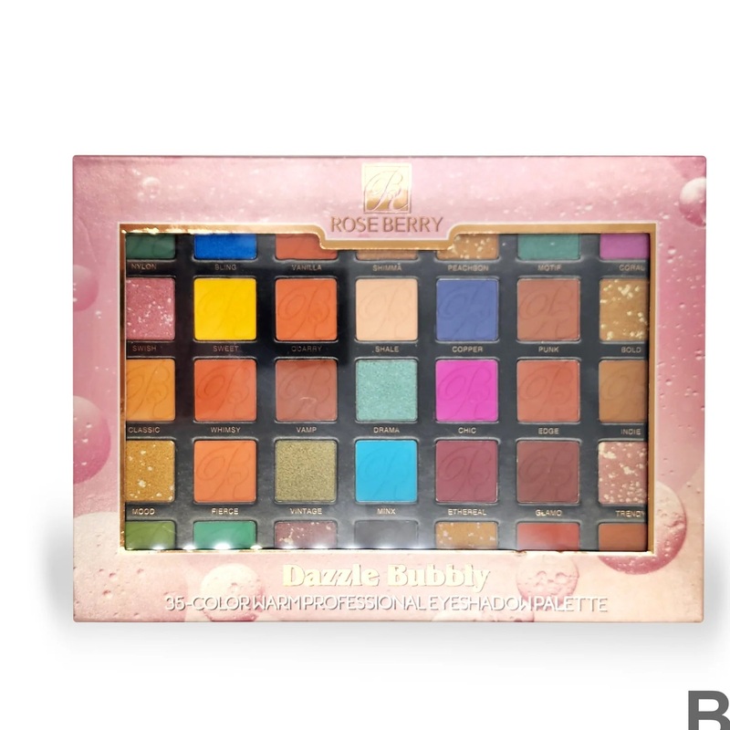 Roseberry Dazzle Bubbly Professional Eyeshadow Palette B  49g