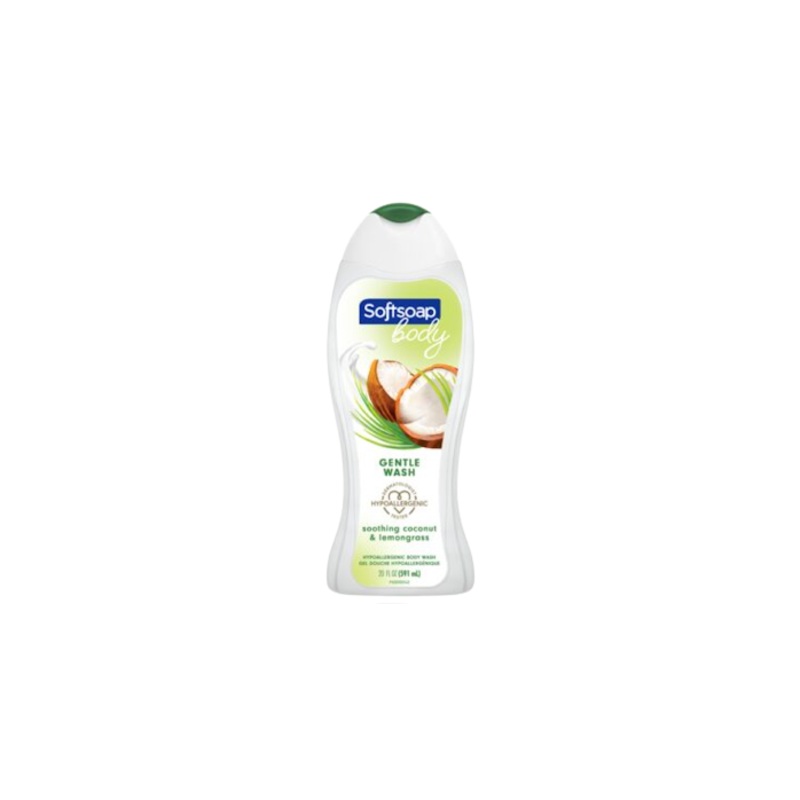 Softsoap Coconut Gentle Wash Hypoallergenic
