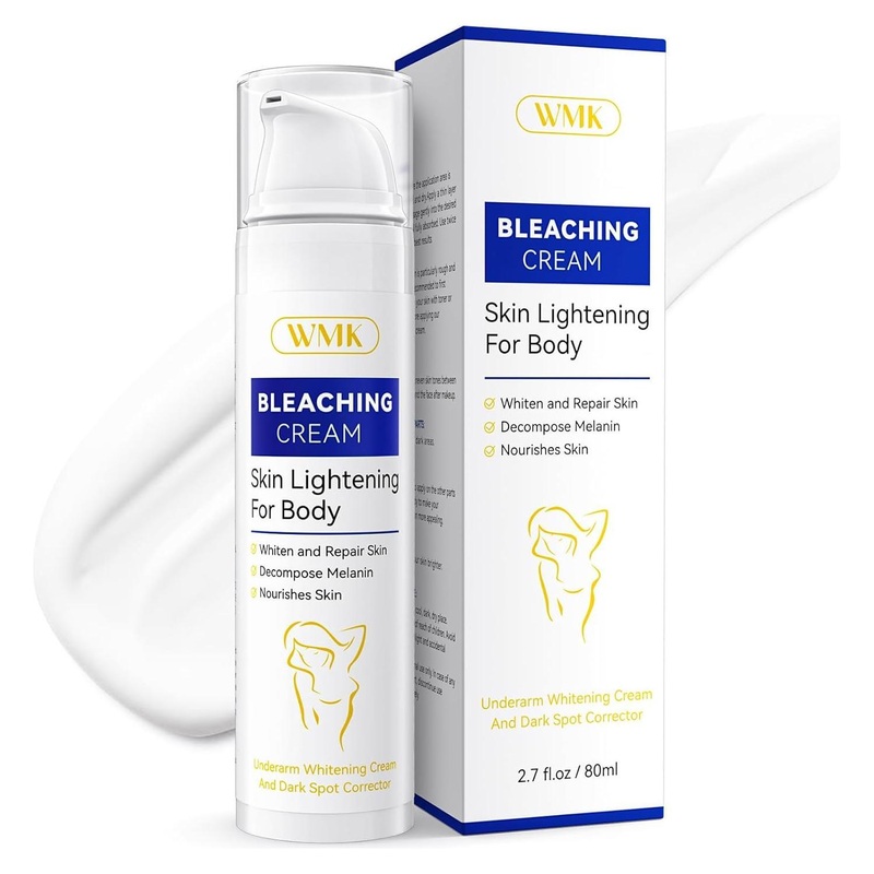 WMK Bleaching Cream  Skin Lightening For Body  -2.7 fl oz – (80ml)