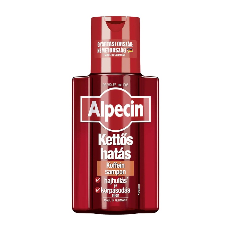 Alpecin Double Effect Caffeine shampoo, 200 mL