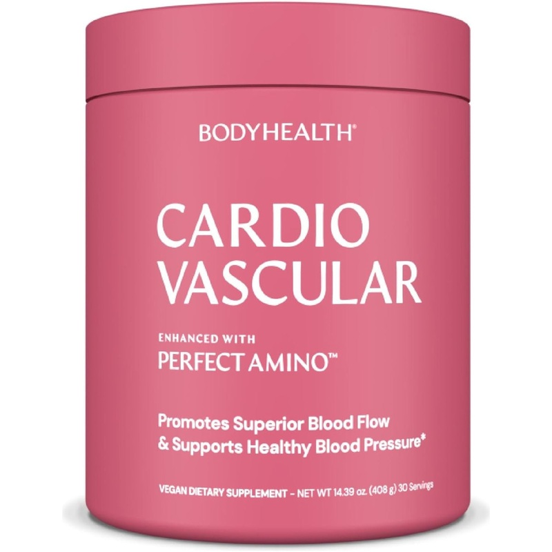 BodyHealth Cardio Vascular Enhanced with Perfect Amino  408g | Heart Health & Blood Circulation Support