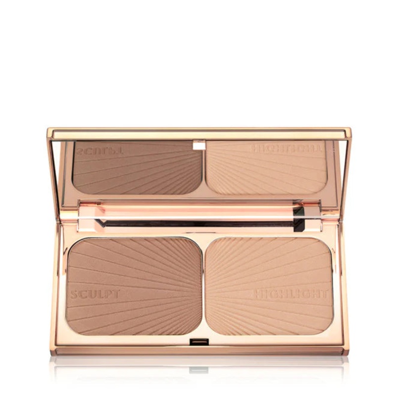 Charlotte Tilbury – Filmstar Bronze & Glow Contour Duo | LIGHT TO MEDIUM