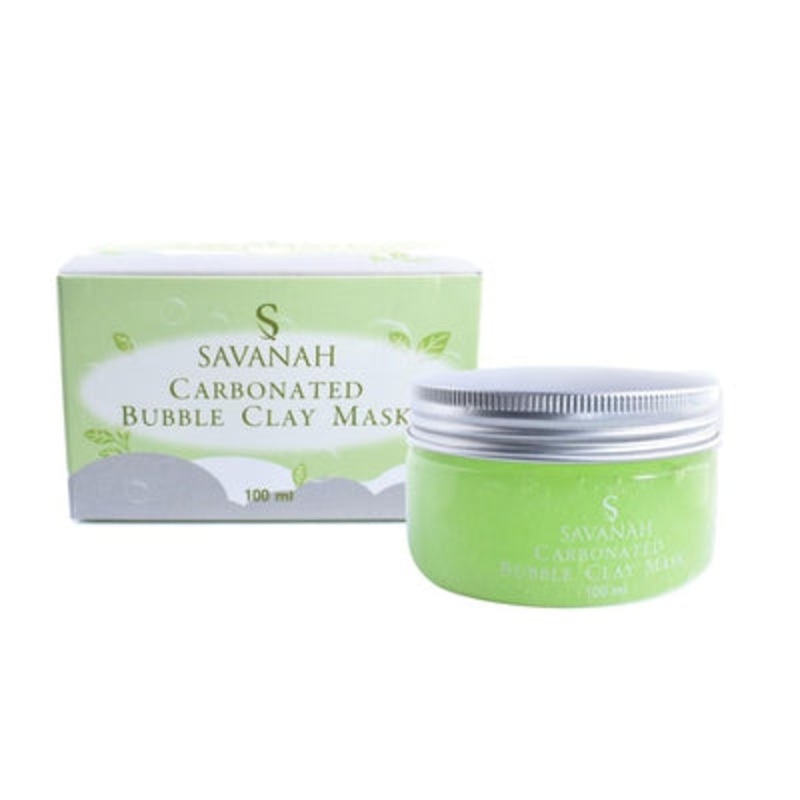 Savanah carbonated bubble clay mask