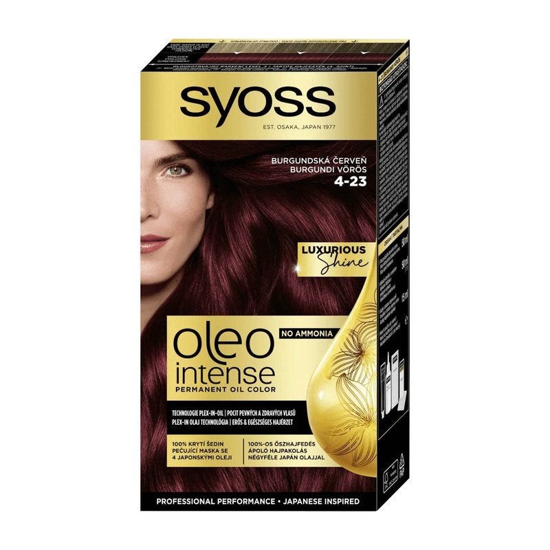 Syoss Oleo Intense 4-23 Burgundy Red permanent oil color