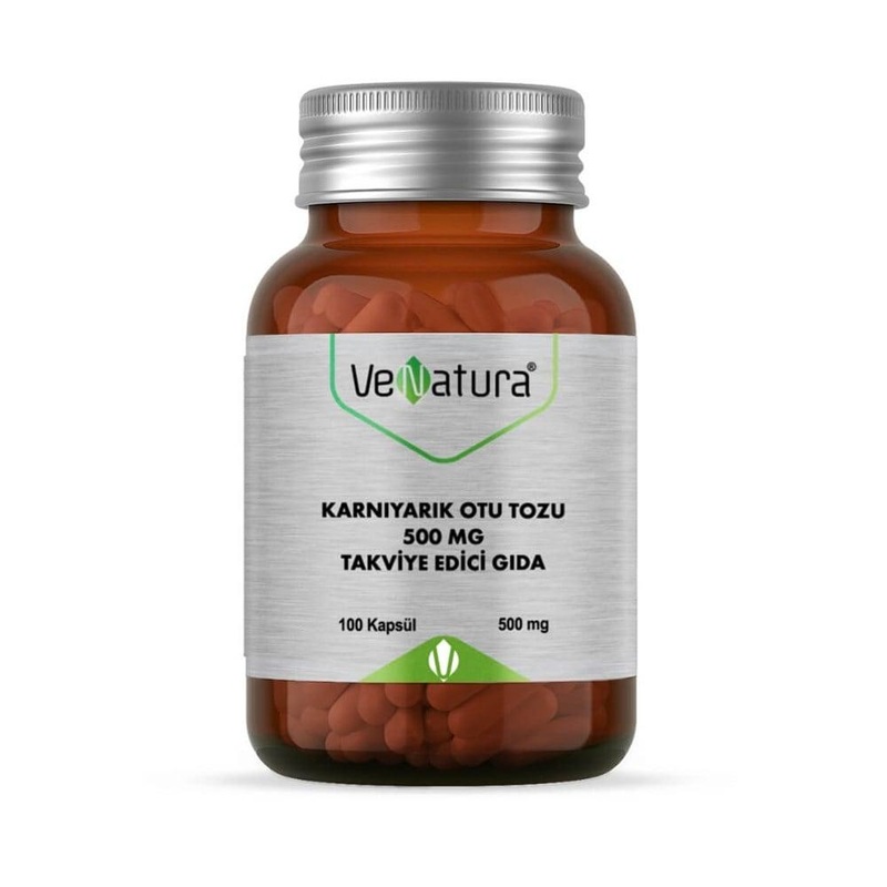 VeNatura Psyllium Husk Dietary Supplement – 500mg Capsules for Digestive Health Support