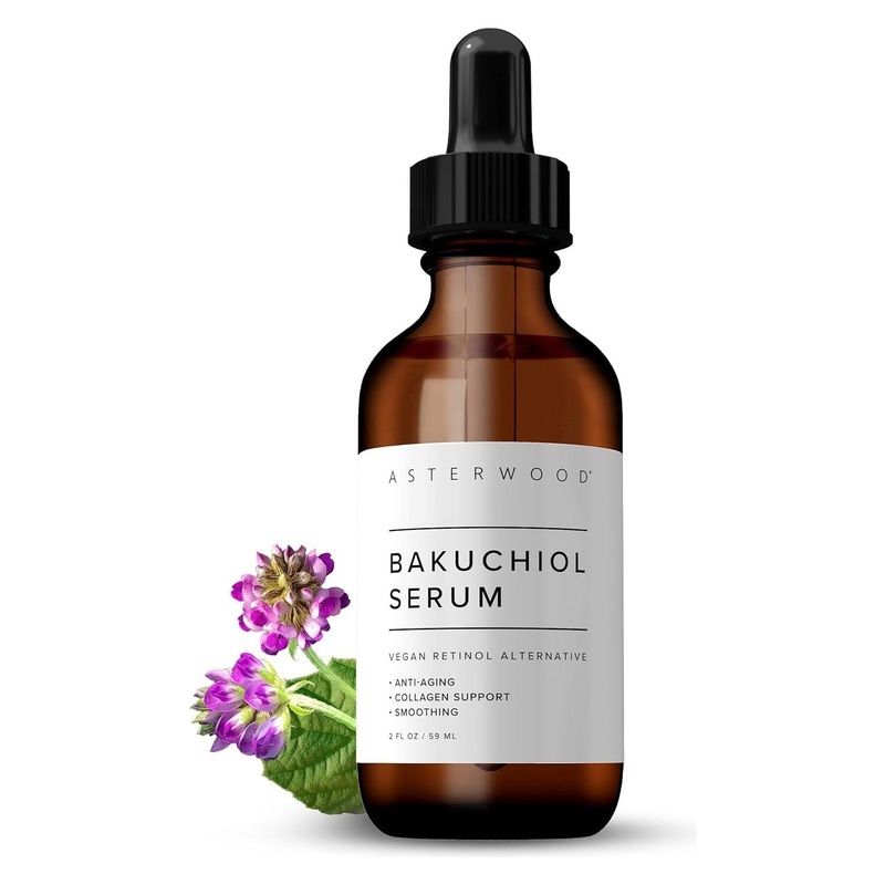 Asterwood Bakuchiol Serum  59ml | Gentle Anti-Aging & Hydrating Solution 2 Fl Oz (Pack Of 1)