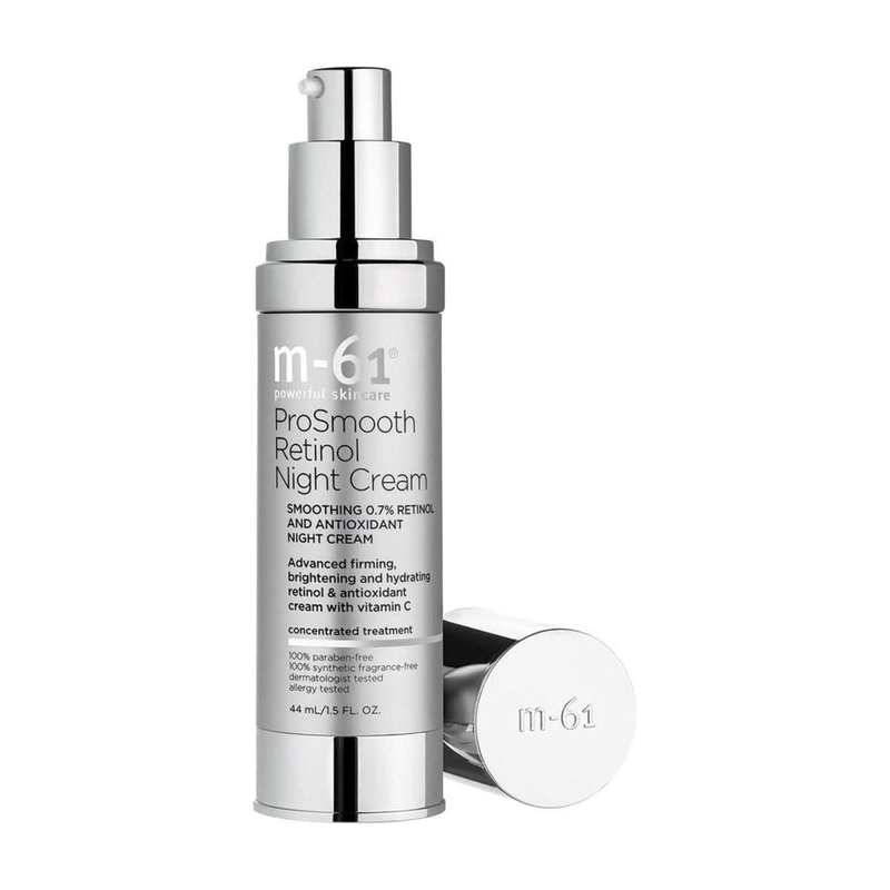 M-61 ProSmooth Retinol Night Cream  44ml | 0.7% Retinol Anti-Aging Night Cream with Vitamin C for Smoother, Brighter Skin