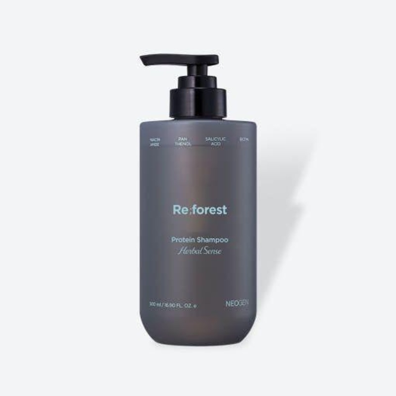 NEOGEN Reforest Protein Shampoo (Herbal Scent)  500ml | Strengthens Roots & Soothes Dry Scalp